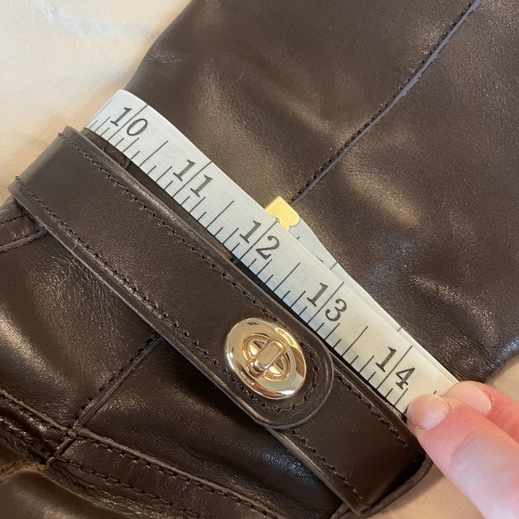 Coach Brown leather boots - Picture 9 of 10